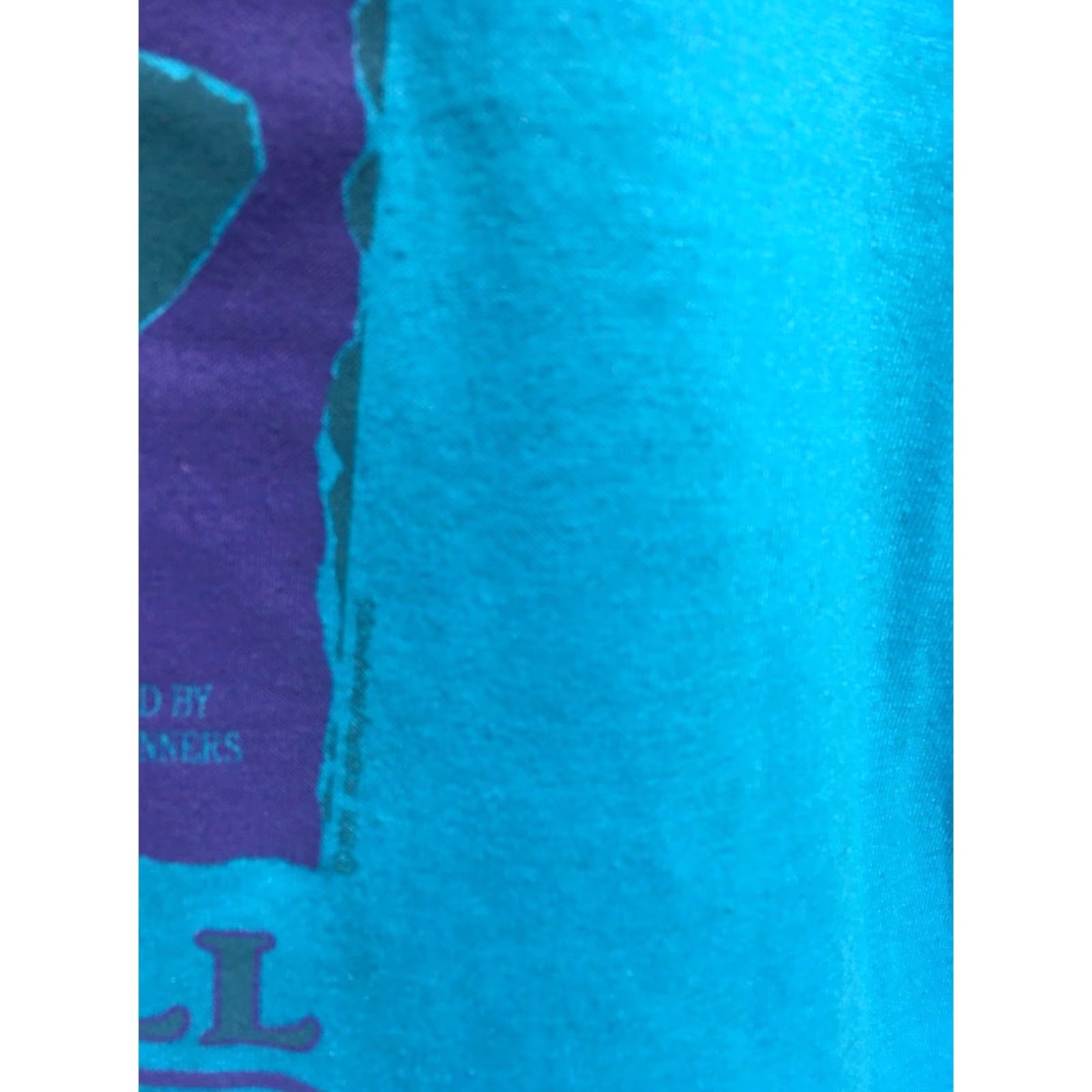 Vintage VINTAGE Screen Stars San Francisco Tank Top Women’s M Bonnie Bell 1991 Turquoise Blue Sleeveless 50/50 Cotton Polyester Tank Top Mens? No, Women. Size M / US 6-8 / IT 42-44 - 5 Thumbnail