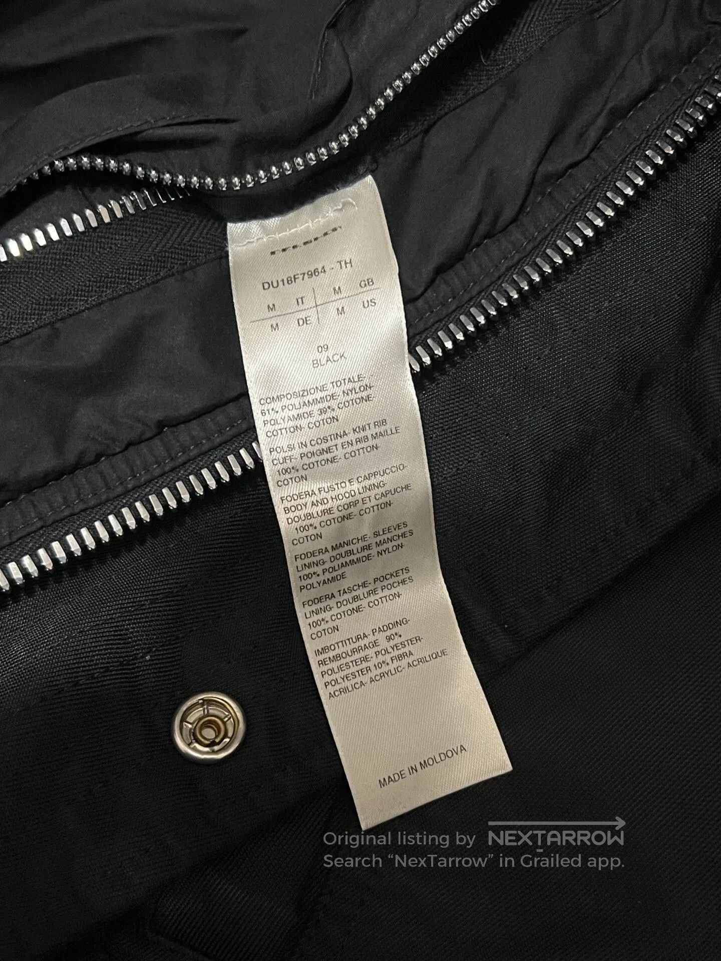 Rick Owens Rick Owens Nylon Bomber Jacket Size M. Size US M / EU 48-50 / 2 - 9 Thumbnail