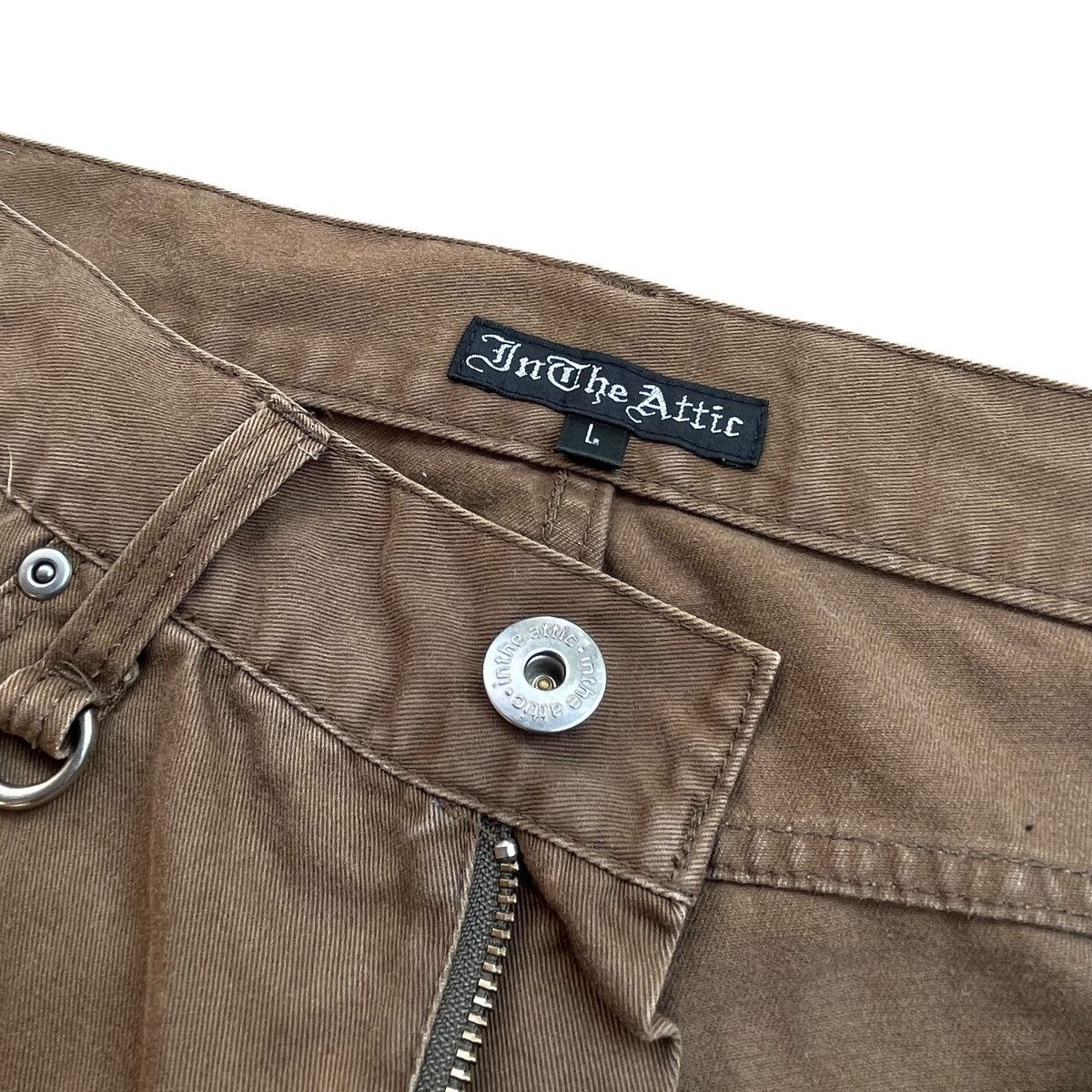 In The Attic × Japanese Brand × Seditionaries 🇯🇵 IN THE ATTIC DISTRESSED DENIM PANTS Size US 31 - 8 Thumbnail