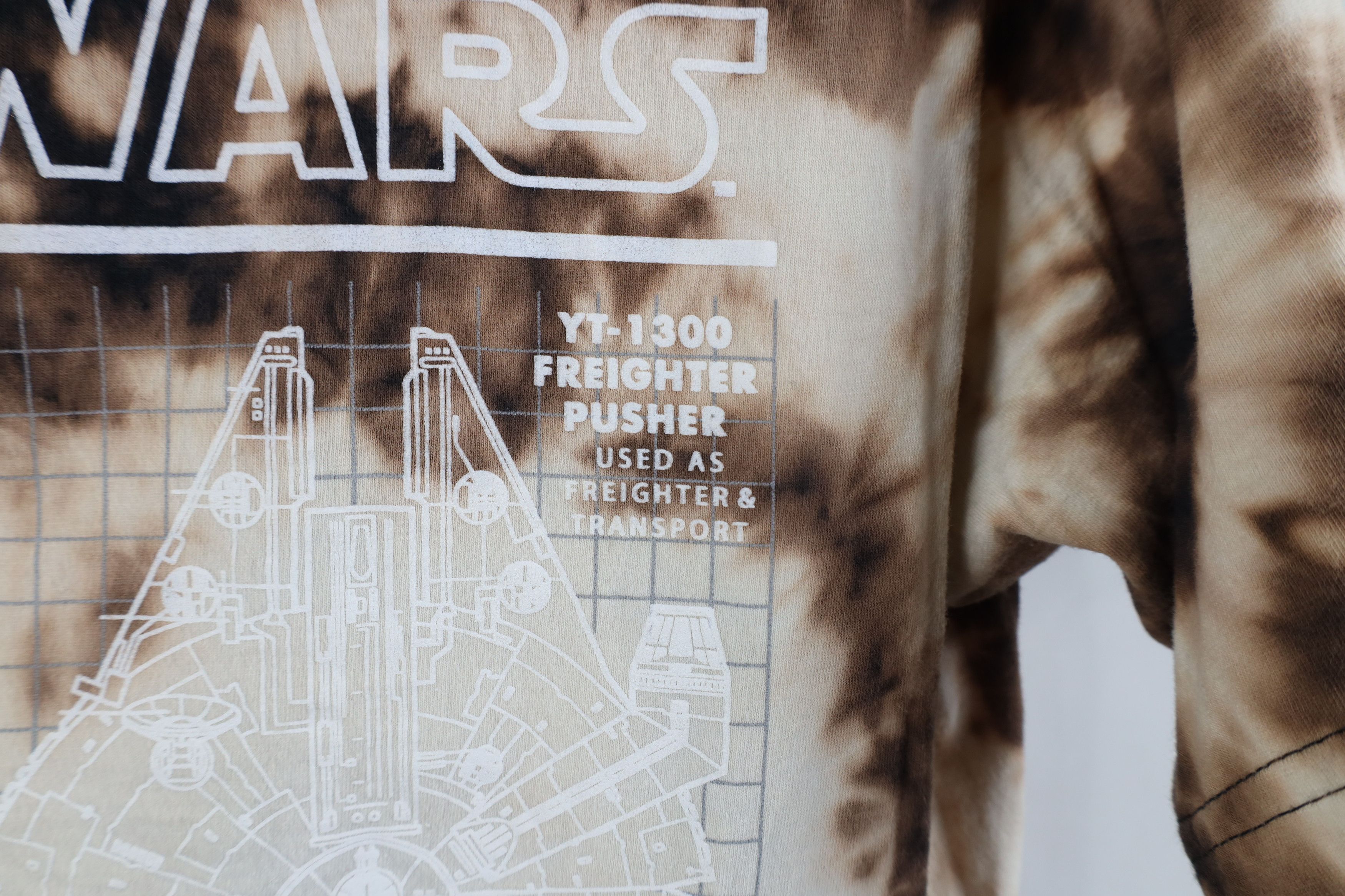 Star Wars × Vintage Star Wars Acid Wash Ships and Fighters Short Sleeve T-Shirt Size US M / EU 48-50 / 2 - 5 Thumbnail