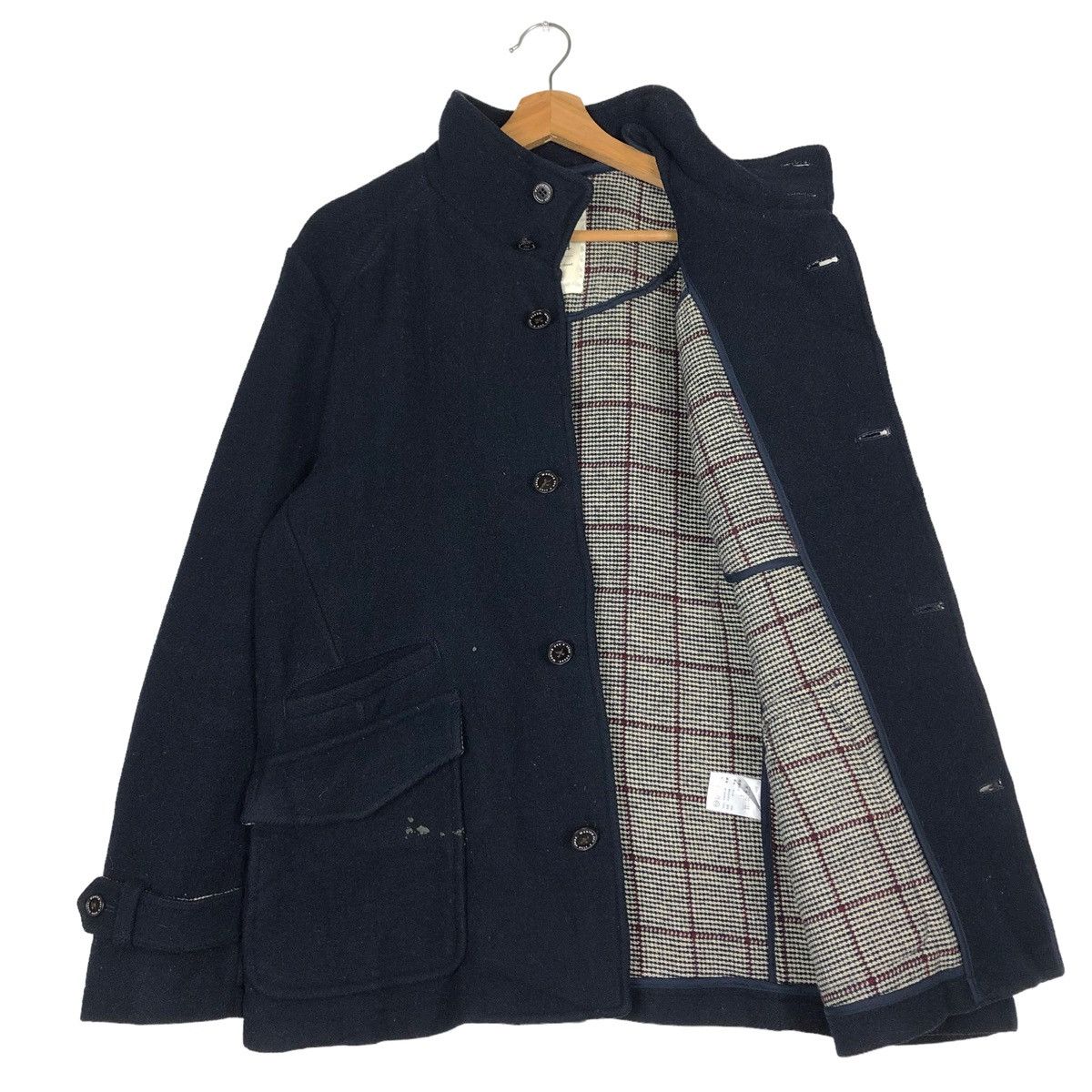 Japanese Brand 🔥VINTAGE CHORE JACKET TARTAN LINING IKKA ISSEY MIYAKE Size US L / EU 52-54 / 3 - 11 Thumbnail