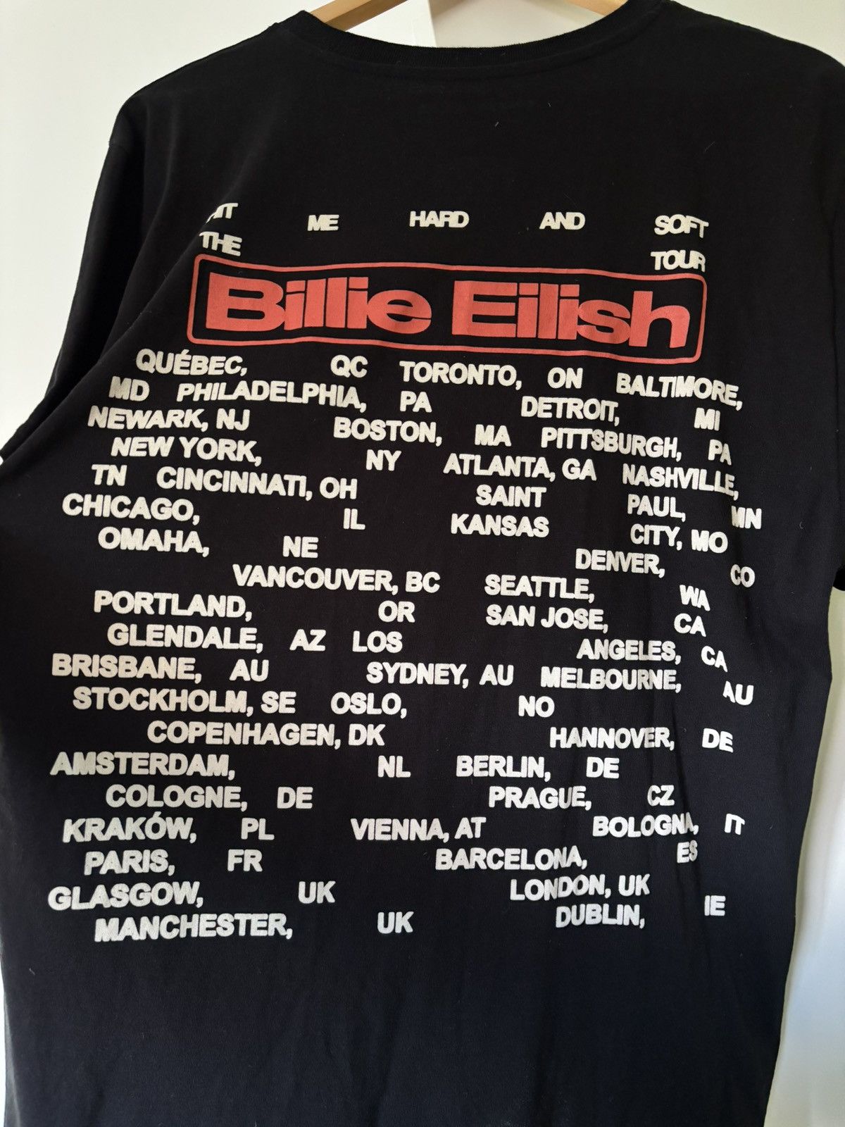 Billie Eilish Billie Eilish HMHAS Tour Merch Tee Size M / US 6-8 / IT 42-44 - 4 Thumbnail