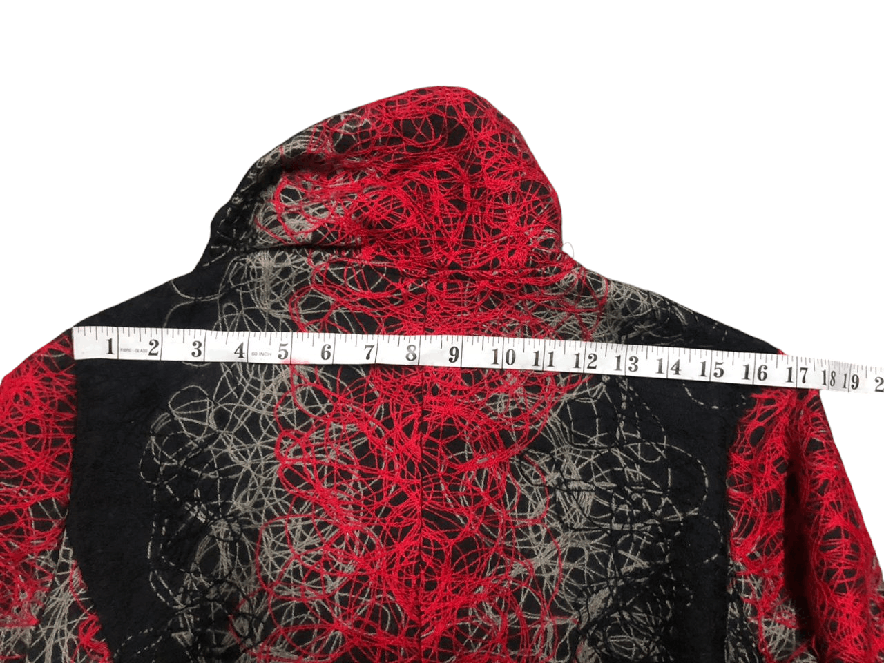 Desigual × If Six Was Nine × Japanese Brand Rare💥 Desigual Black Red Embroidered Coat Jacket Size S / US 4 / IT 40 - 18 Thumbnail