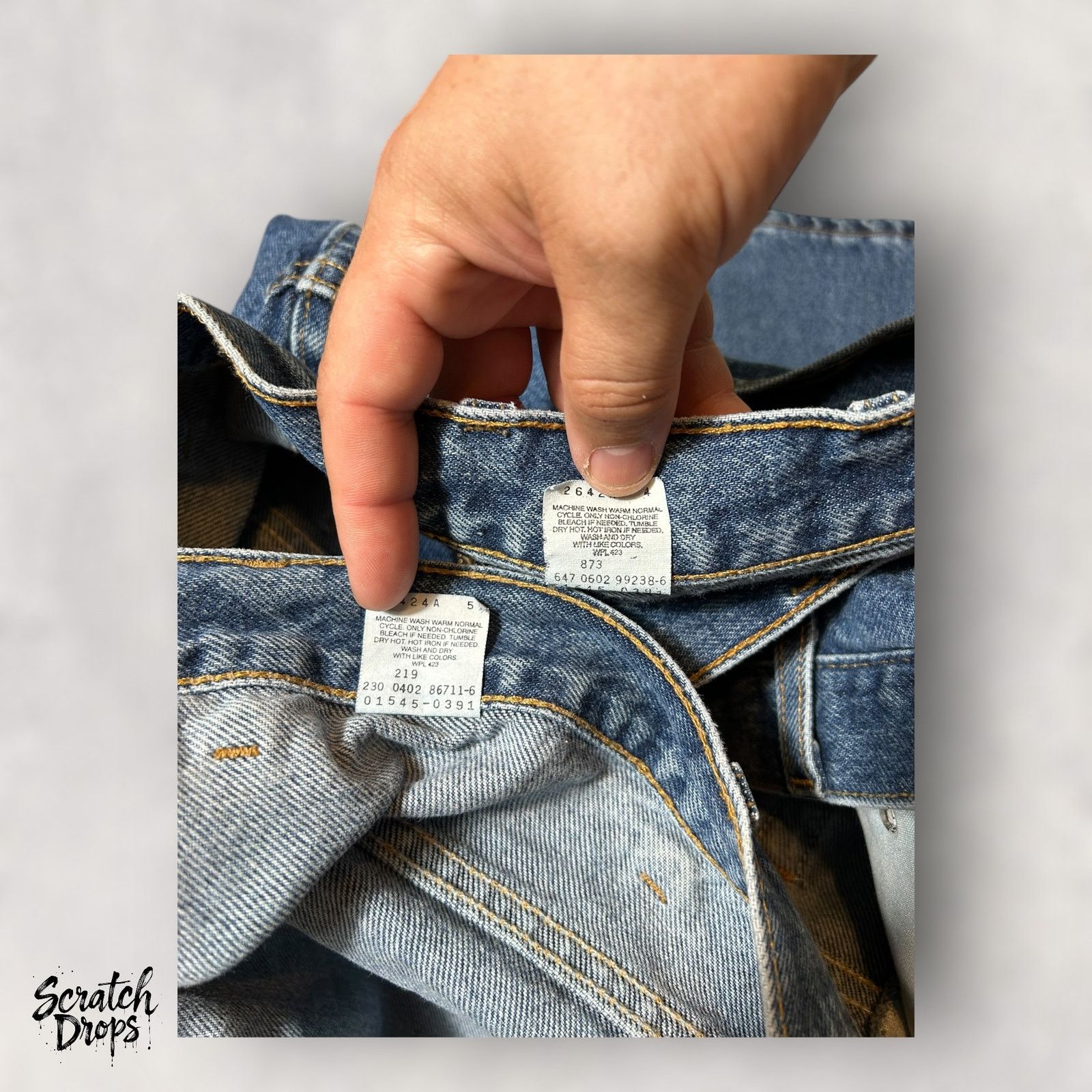 Levi's Vintage Levi's 545 Men's Jeans Deadstock W56 L32 Bundle of 2 Size US 38 / EU 54 - 5 Thumbnail