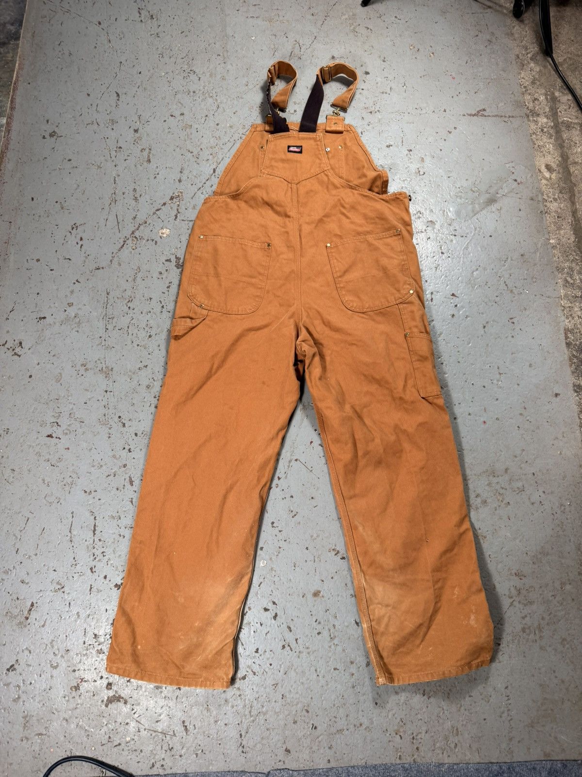 Dickies Vintage Faded Dickies Beige Overalls Size US 38 / EU 54 - 5 Thumbnail