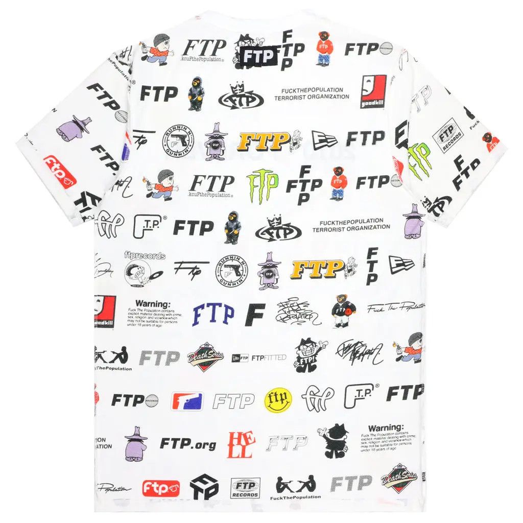 Fuck The Population FTP 13 Year Archive Tee Size US L / EU 52-54 / 3 - 2 Thumbnail