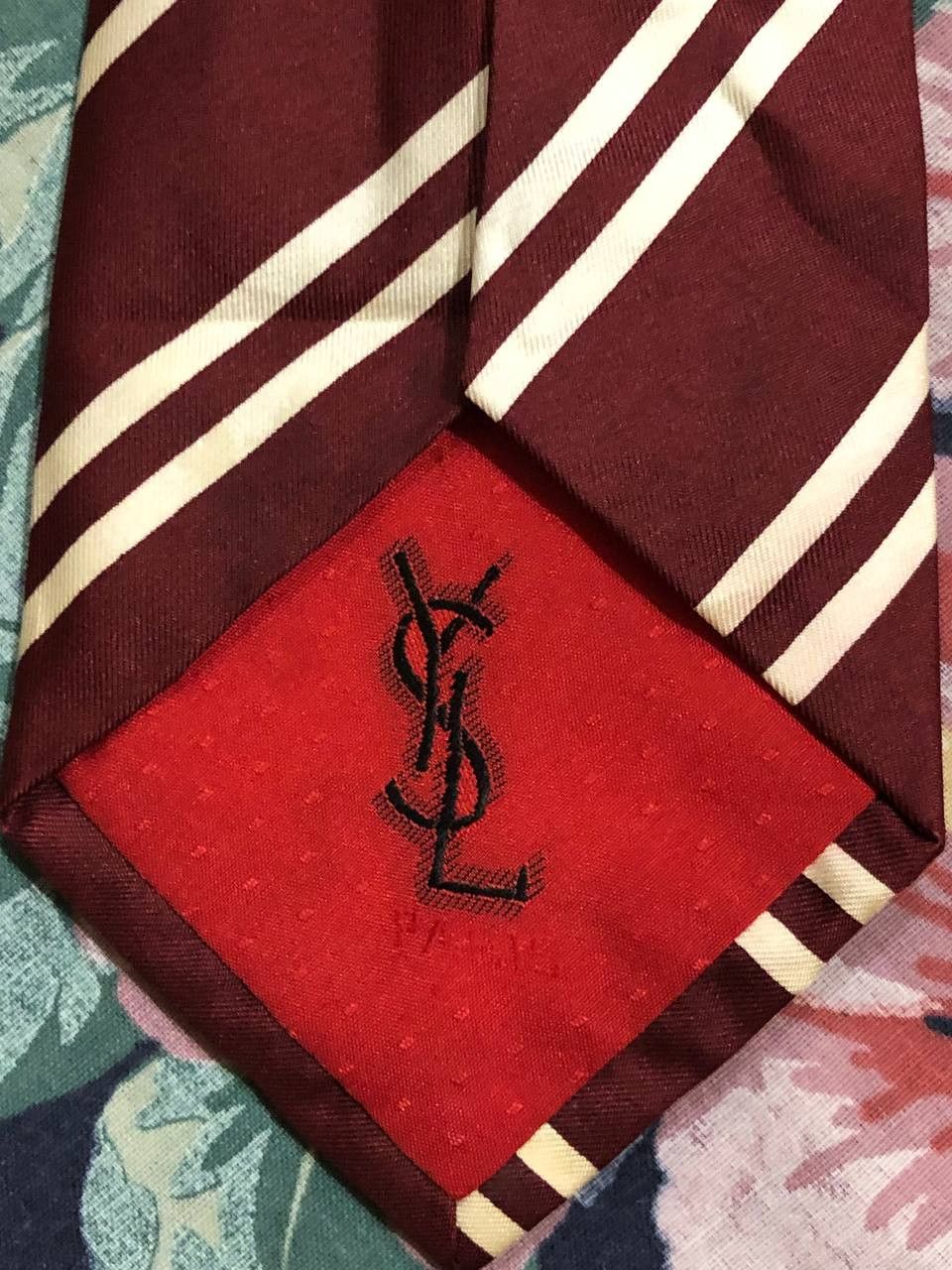 Yves Saint Laurent Vintage crazy Y2K Tie Yves Saint Laurent One size luxury Size ONE SIZE - 5 Thumbnail