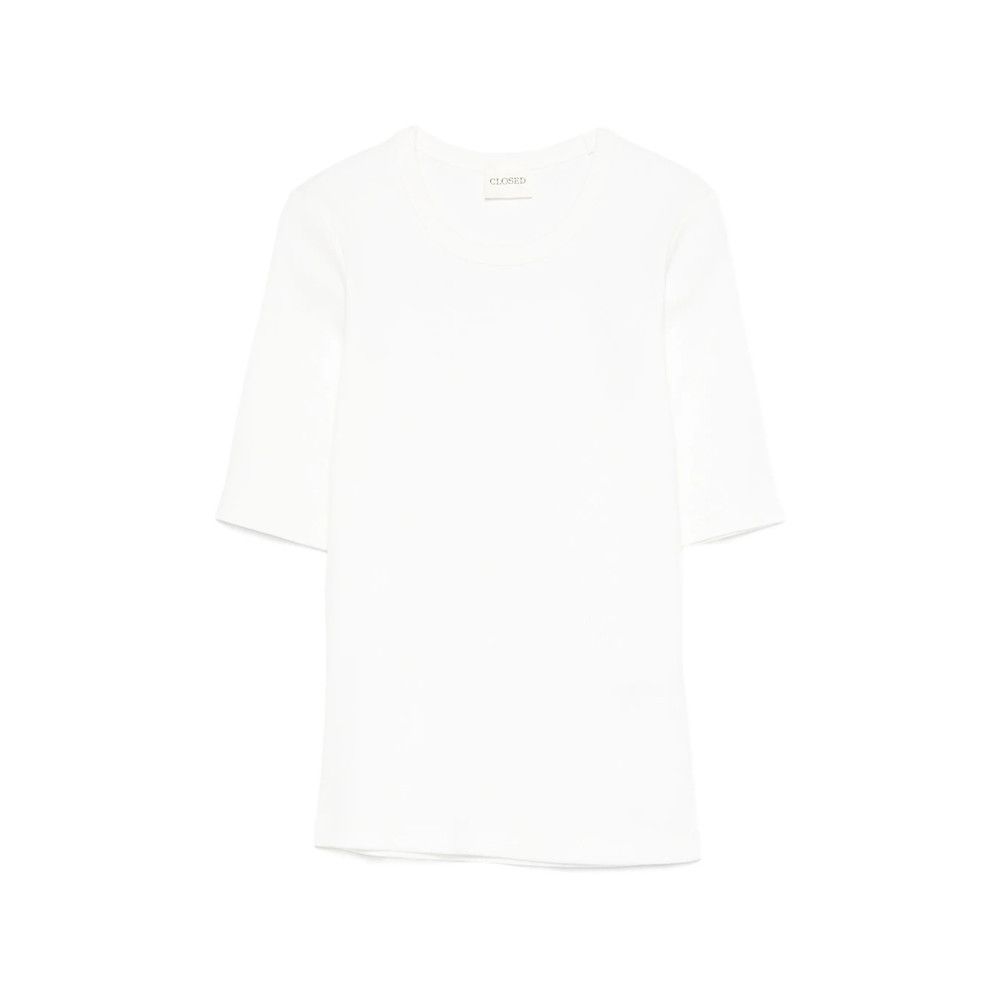 CLOSED Closed WHITE Tops - T-shirts & Jerseys Size M / US 6-8 / IT 42-44 - 1 Thumbnail