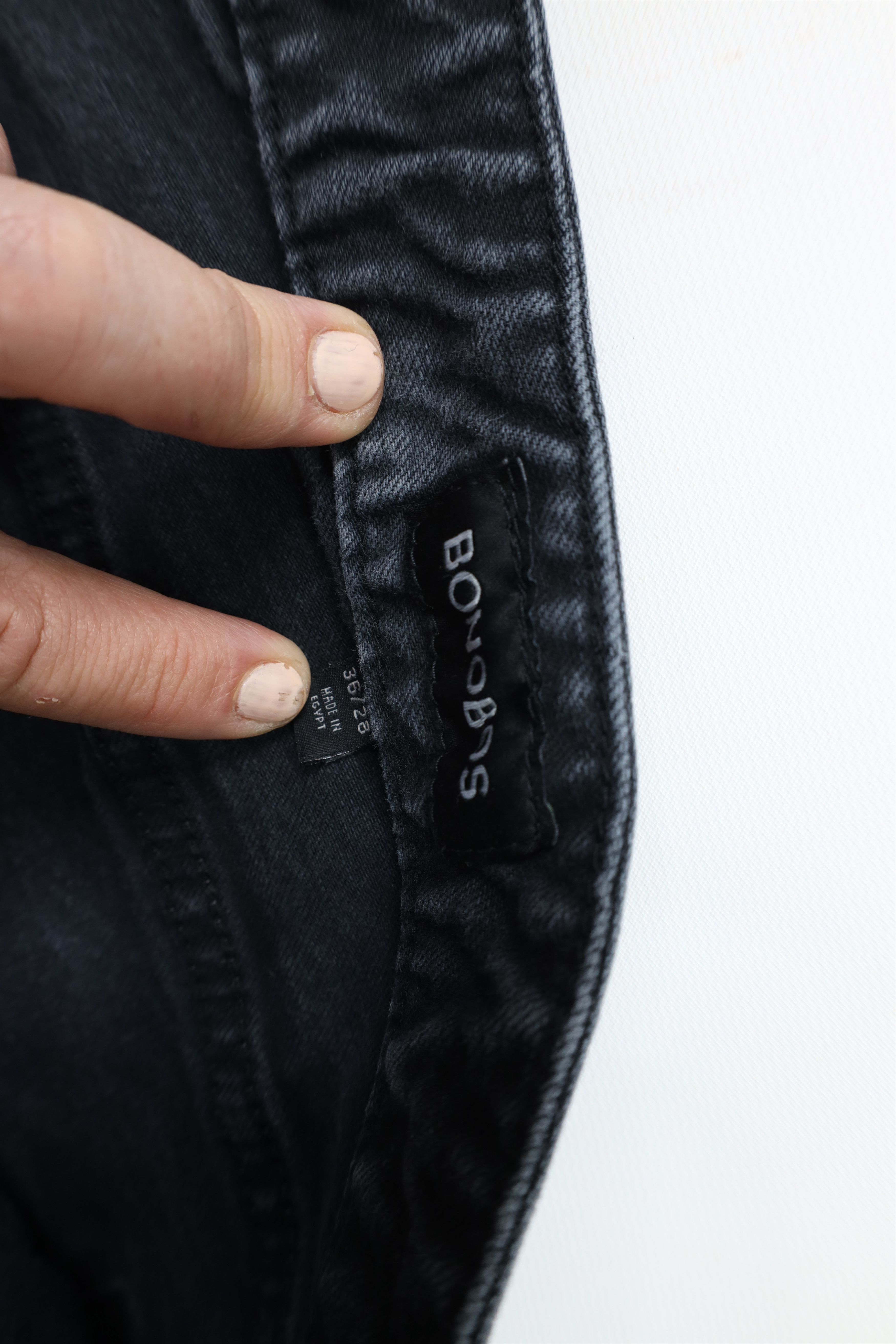Bonobos × Vintage Bonobos Stretch Athletic Fit Straight Leg Denim Jeans Black Size US 36 / EU 52 - 6 Thumbnail