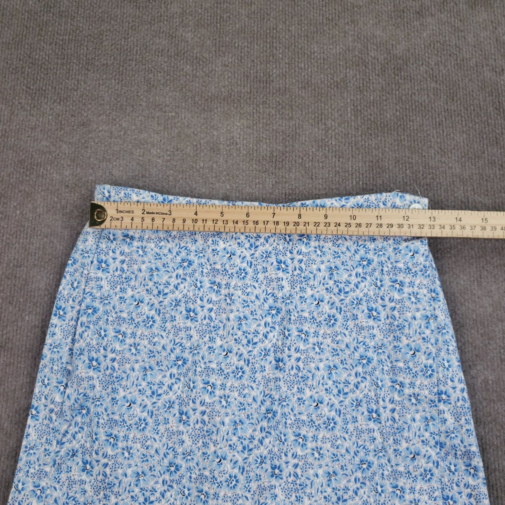 Ralph Lauren Ralph Lauren Golf Skort Womens 2 Blue Floral Faux Wrap Stretch Outdoor Size 26" / US 2 / IT 38 - 2 Thumbnail