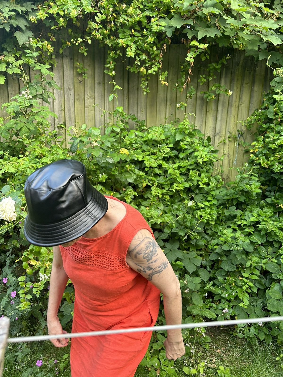 Designer LEATHERETTE HATS BLACK Size ONE SIZE - 7 Thumbnail