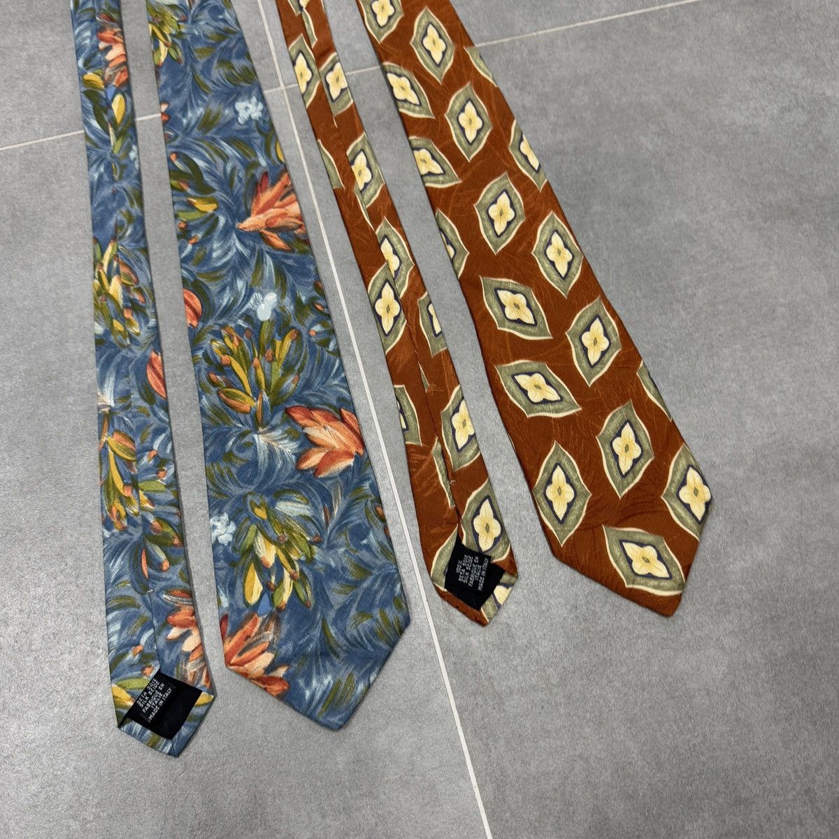 Hugo × Hugo Boss × Vintage Vintage Hugo Boss Silk Ties x2 Size ONE SIZE - 2 Thumbnail