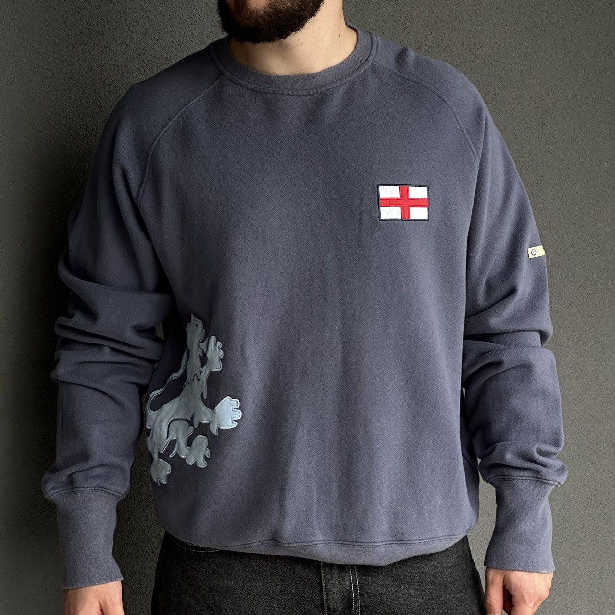 Lambretta × Vintage Vintage Lambretta Sweatshirt England Y2K Japan 00s Size US L / EU 52-54 / 3 - 1 Thumbnail