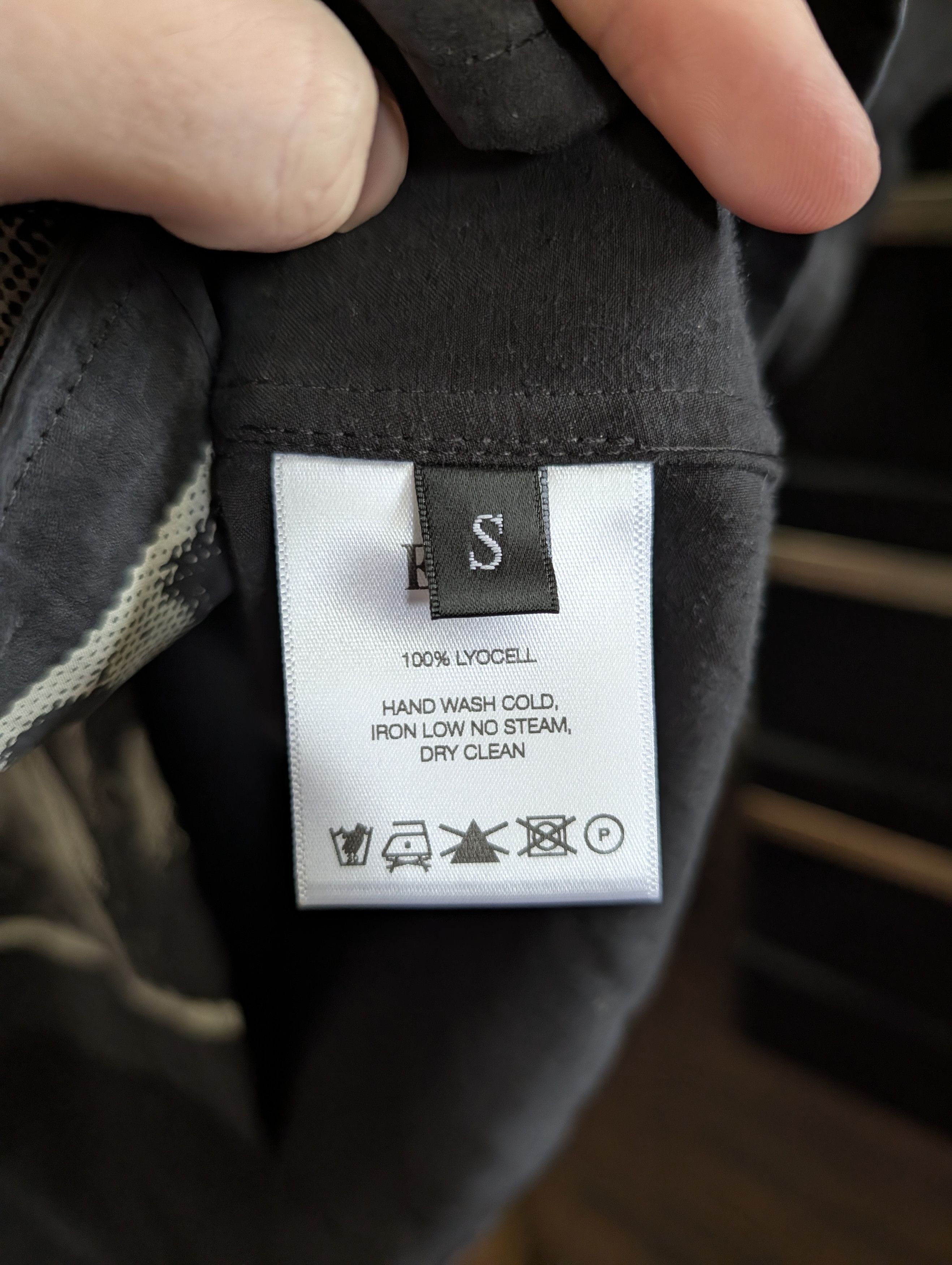 Enfants Riches Deprimes RARE Night/Mourning black tencel heavy camp collar shirt Size US S / EU 44-46 / 1 - 15 Thumbnail