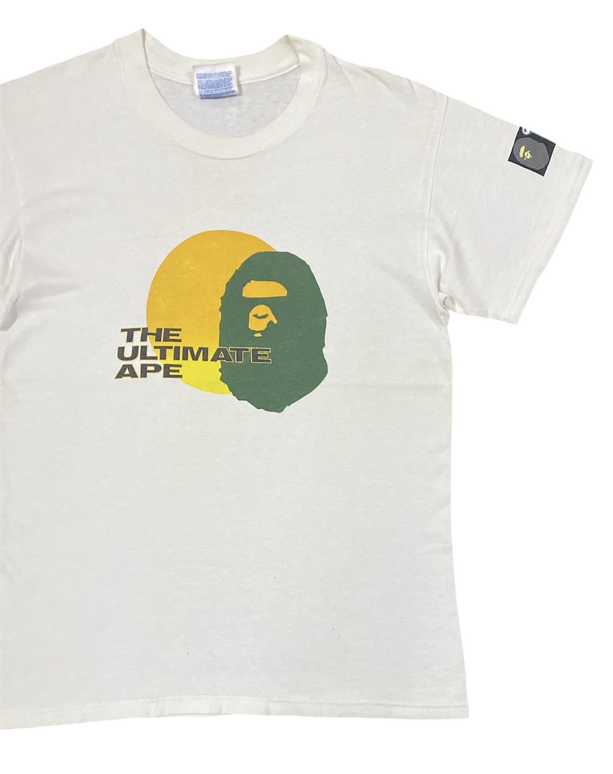 Bape 🔥OG🔥Rare 90s Vintage bape x stash the ultimate ape hanes tag Size US S / EU 44-46 / 1 - 2 Thumbnail