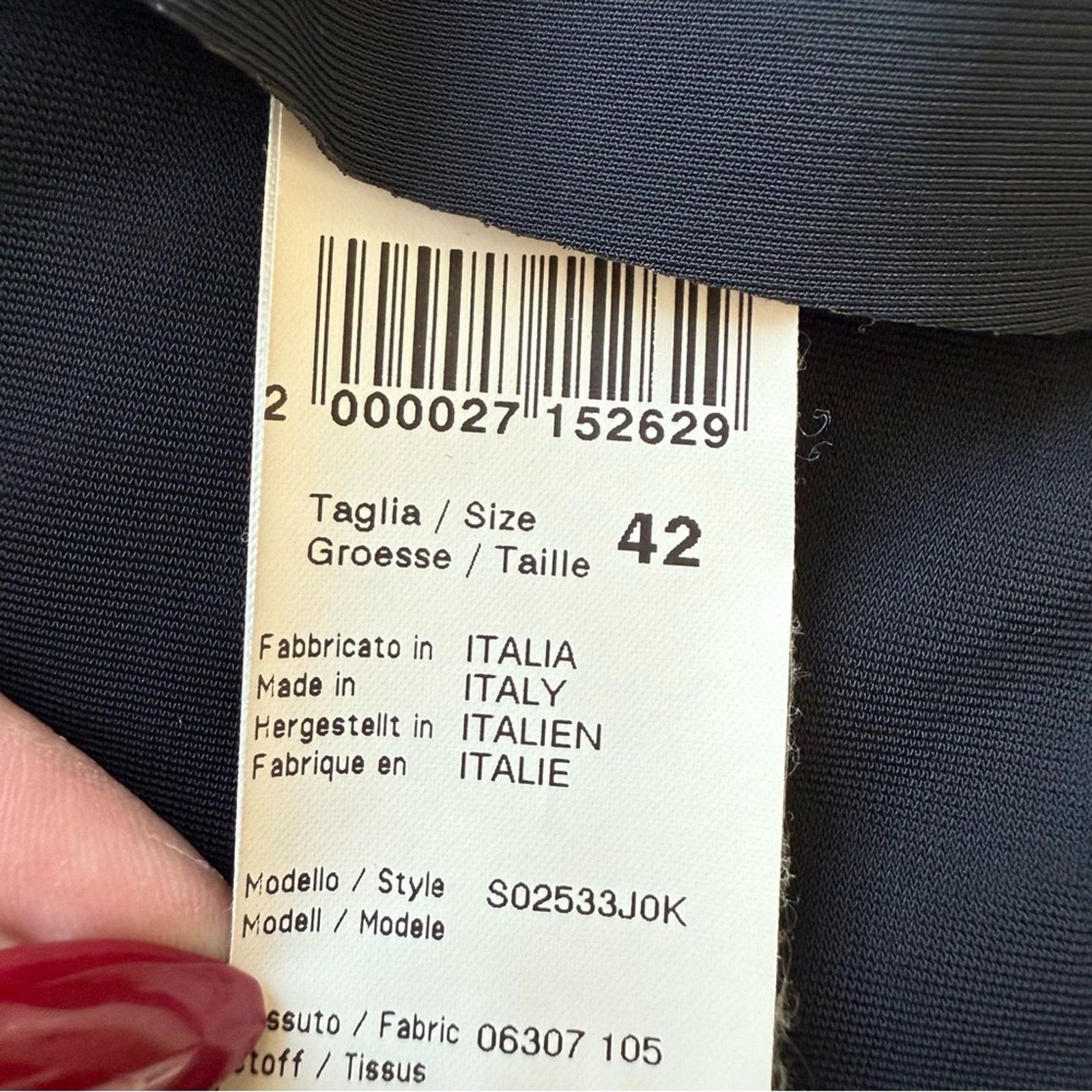 Other NWT!!! Peserico women long dress size 42IT or M Retail 448$ Size M / US 6-8 / IT 42-44 - 8 Thumbnail