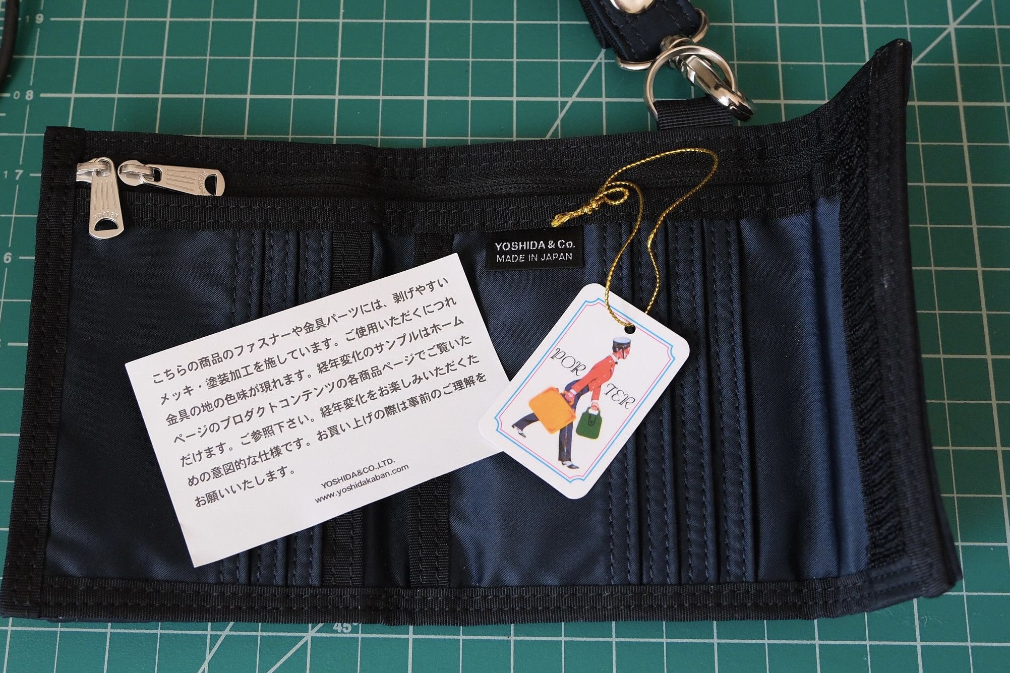 JJJJound × Porter Tanker Wallet (Japan Exclusive) Size ONE SIZE - 10 Thumbnail