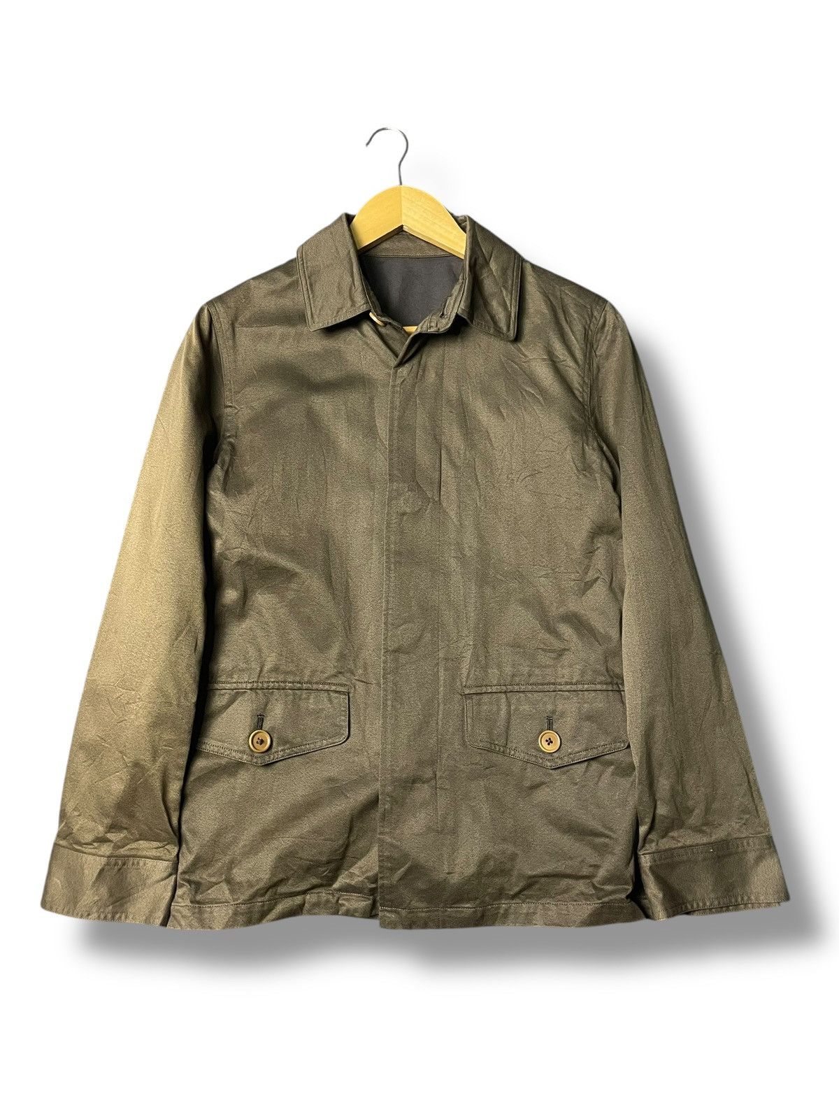 Japanese Brand × Margaret Howell × Vintage MARGARET HOWELL Hidden Button Light Jacket (102) Size US XXS / EU 40 - 1 Thumbnail