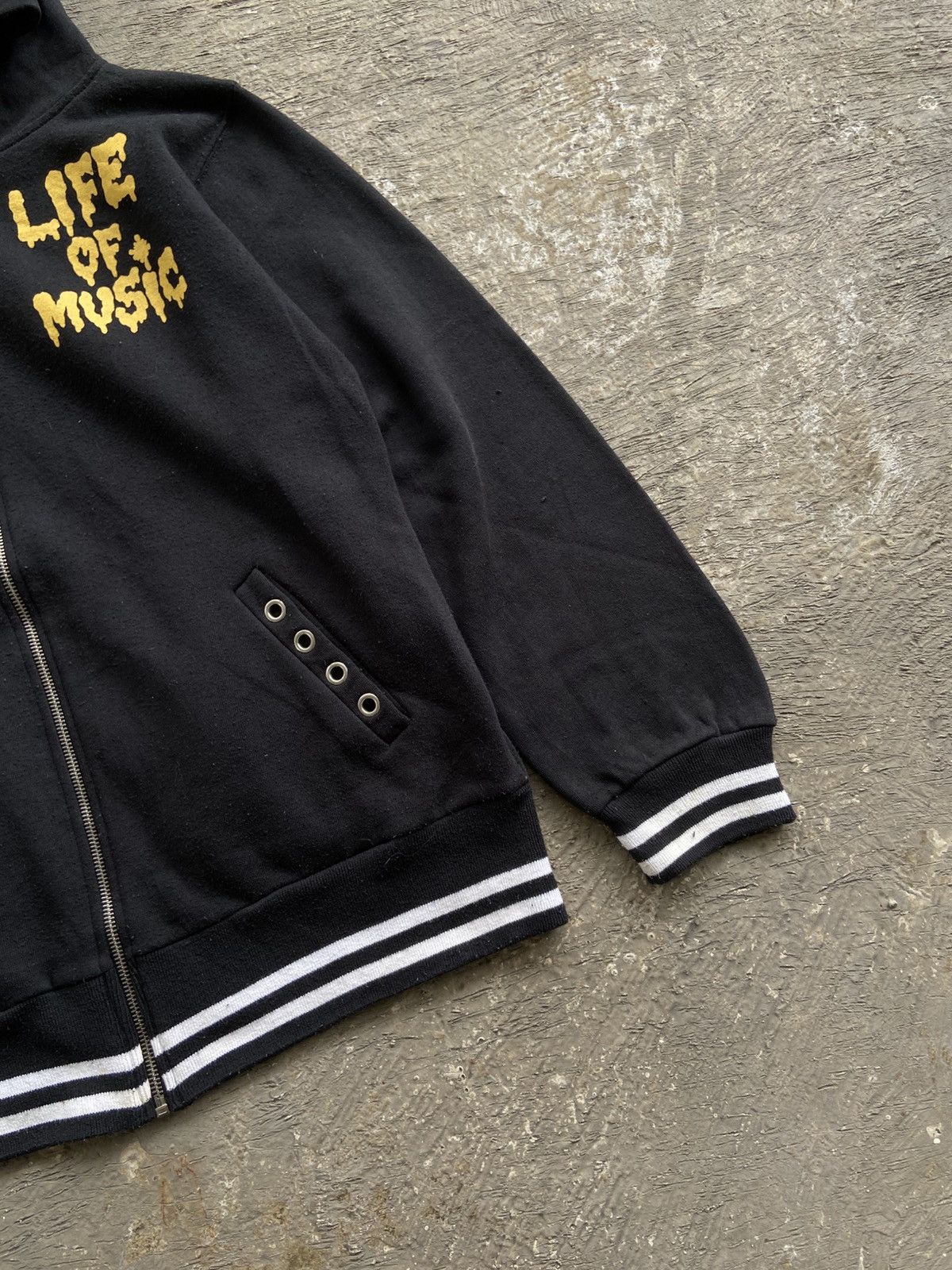 20471120 2000s Sexpot Revenge - Vkei Style Life Of Music Zip Hoodie Size US L / EU 52-54 / 3 - 12 Thumbnail