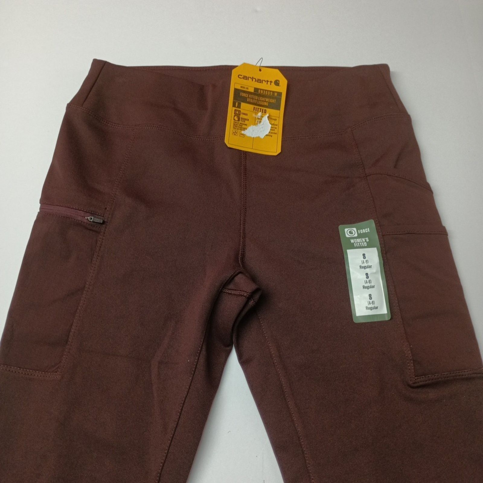 Carhartt Carhartt Women’s Leggings Lightweight Size S Blackberry Size 29" - 3 Thumbnail