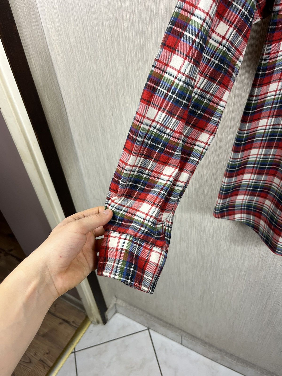 Flannel × Ralph Lauren × Vintage Vintage 90s Ralph Lauren blake flannel plaid shirt checked Size US XL / EU 56 / 4 - 12 Thumbnail