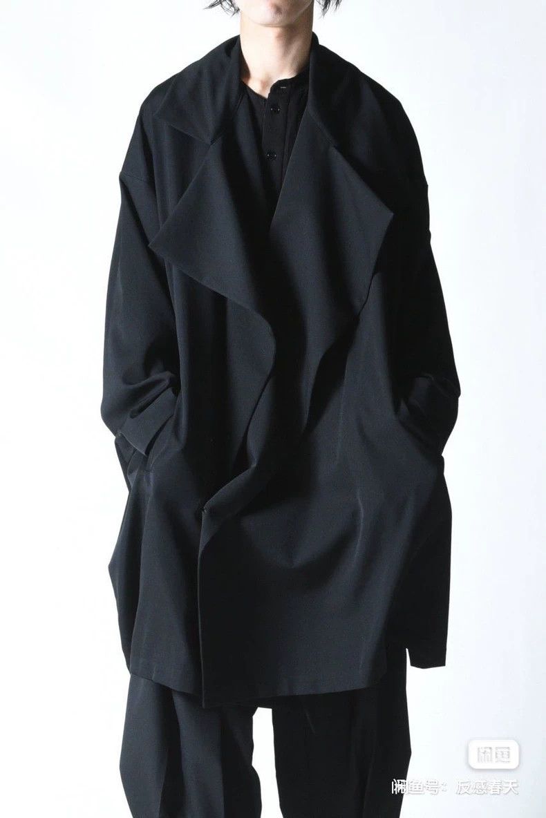 Yohji Yamamoto Yohji Yamamoto 19AW regular ruffled wool jacket Size US L / EU 52-54 / 3 - 1 Thumbnail