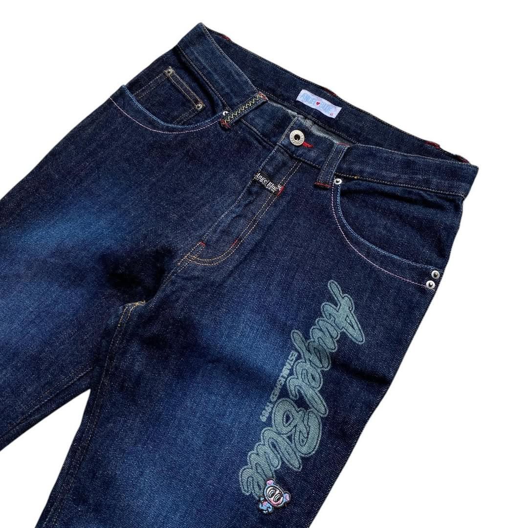 Angel Blue × Japanese Brand × Le Grande Bleu (L.G.B.) 90's Angel Blue Flared Jeans Size US 30 / EU 46 - 4 Thumbnail