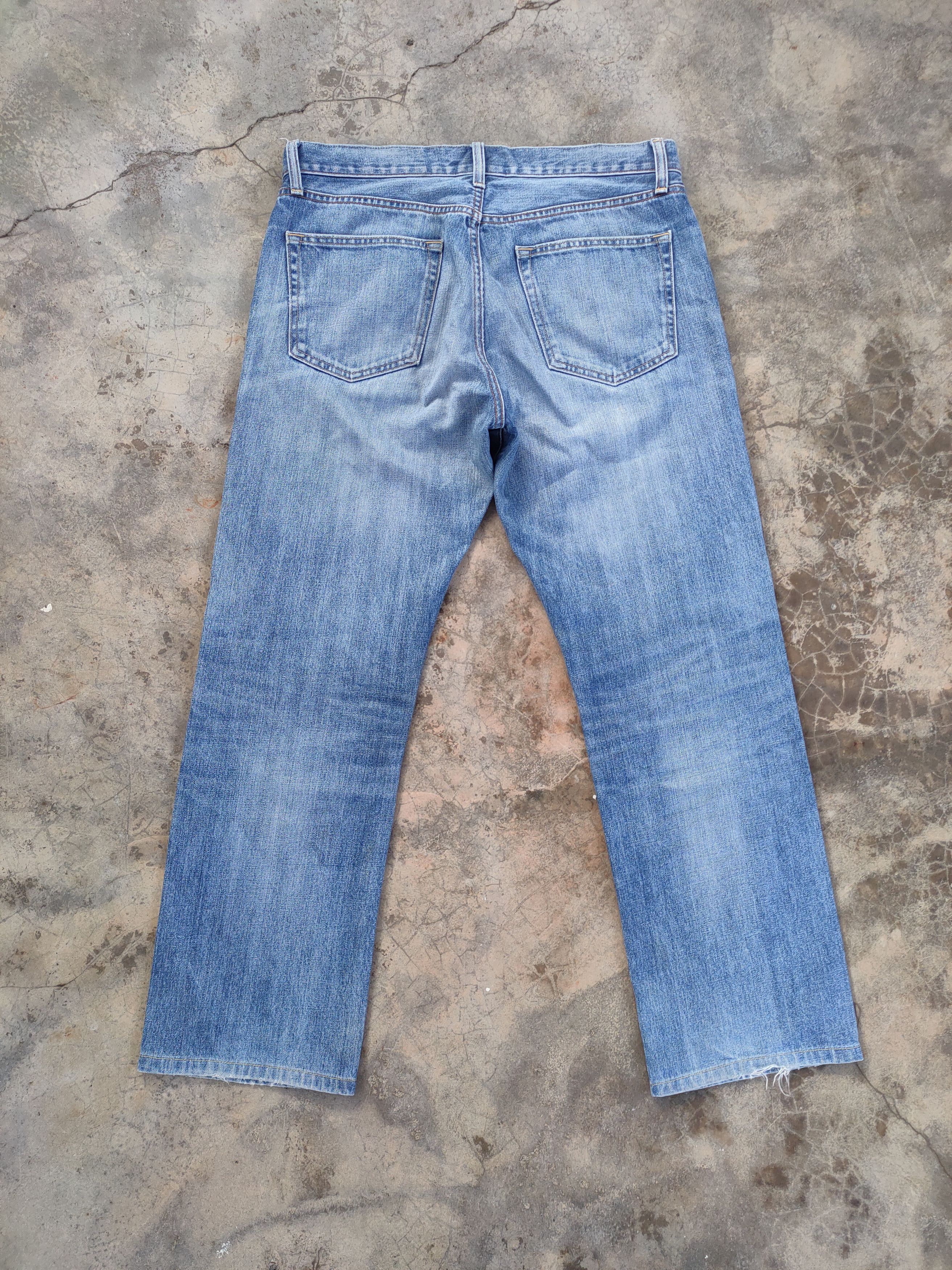 Japanese Brand JAPANESE VINTAGE FADED DISTRESSED DENIM JEAN PANTS Size US 34 / EU 50 - 7 Thumbnail