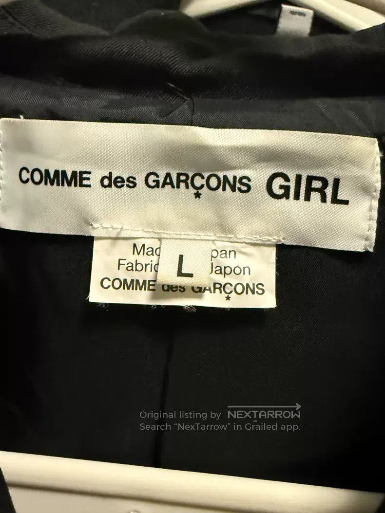 Comme des Garcons Comme Des Garcons Lace Petal Flounce Wool Blazer Size L / US 10 / IT 46 - 2 Thumbnail