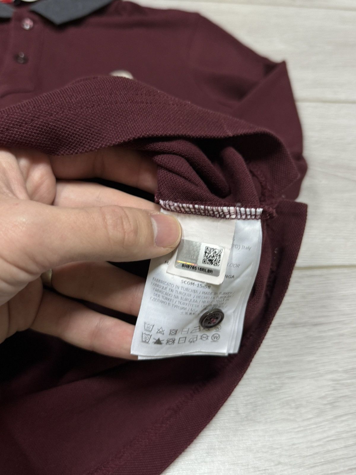 Moncler Moncler vintage small logo Maglia Lunga polo longsleeve Size US XS / EU 42 / 0 - 8 Thumbnail
