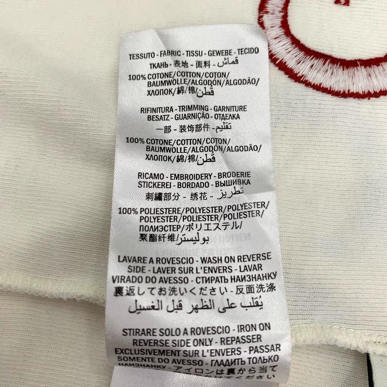 Gucci GucciWhite logo mesh embroidery cotton round-neck short-sle Size US S / EU 44-46 / 1 - 7 Thumbnail