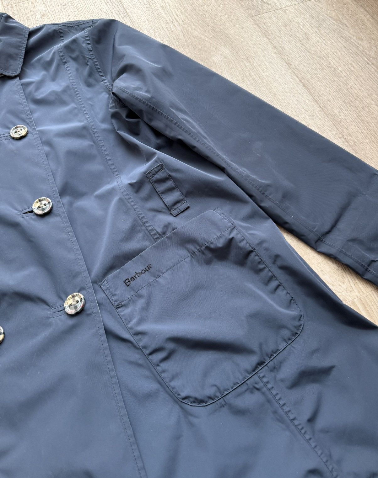 Barbour Barbour Reversible Cedar Derby Mac Women Trench Coat Jacket Size XL / US 12-14 / IT 48-50 - 6 Thumbnail