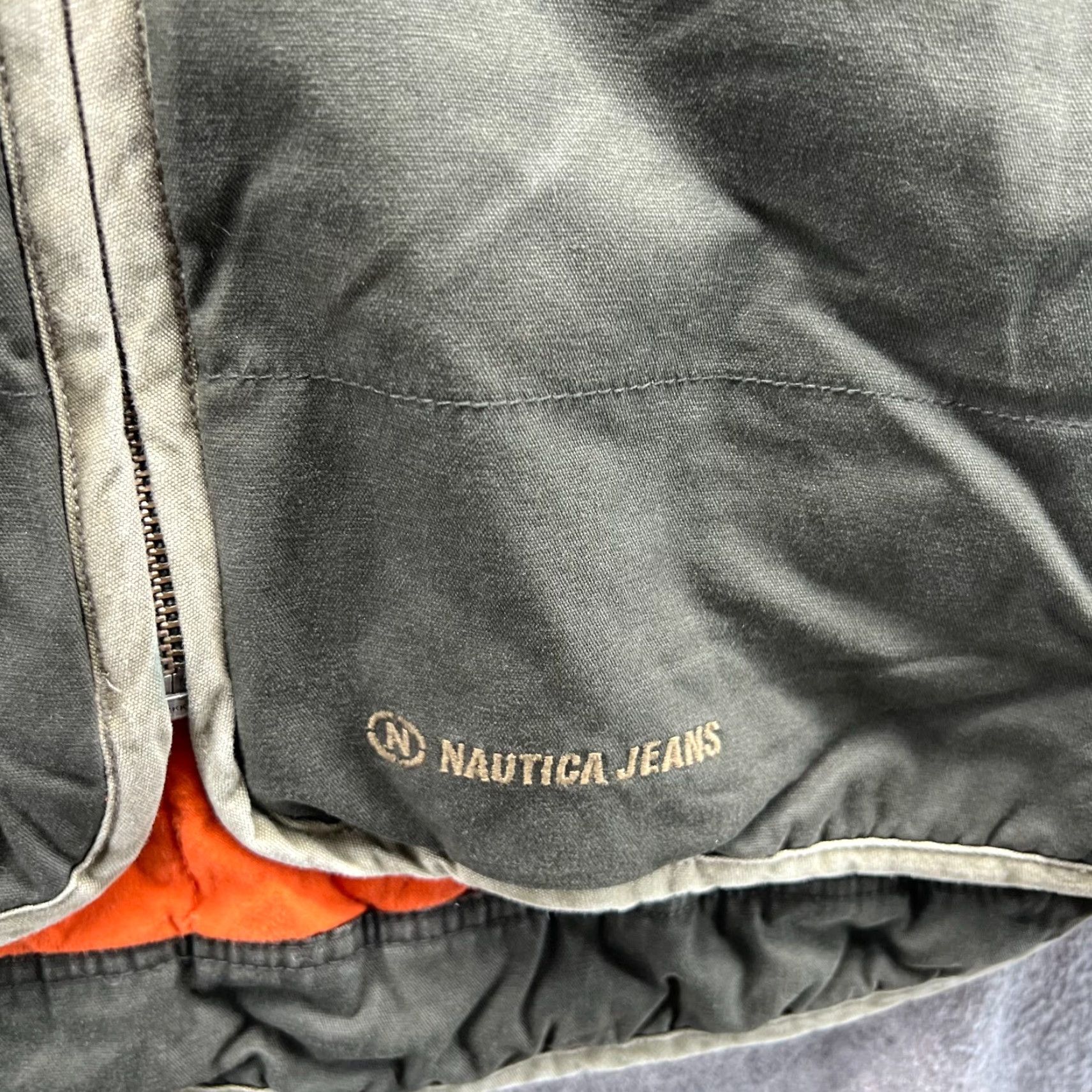 Nautica Nautica Jacket Mens Medium Bomber Full Zip Lined Nylon Green Regular Fit Vintage No Size US M / EU 48-50 / 2 - 6 Thumbnail
