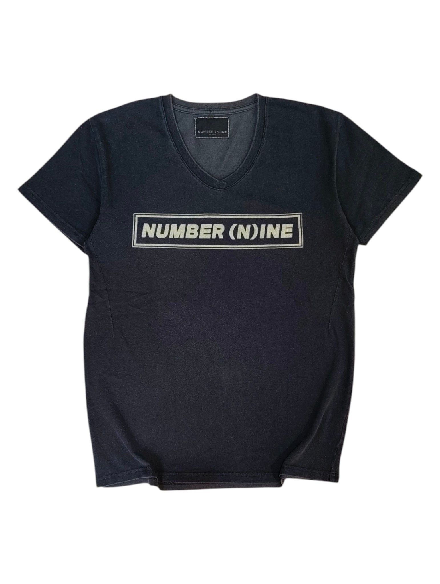 Number (N)ine number nine logo T-SHIRT | Grailed