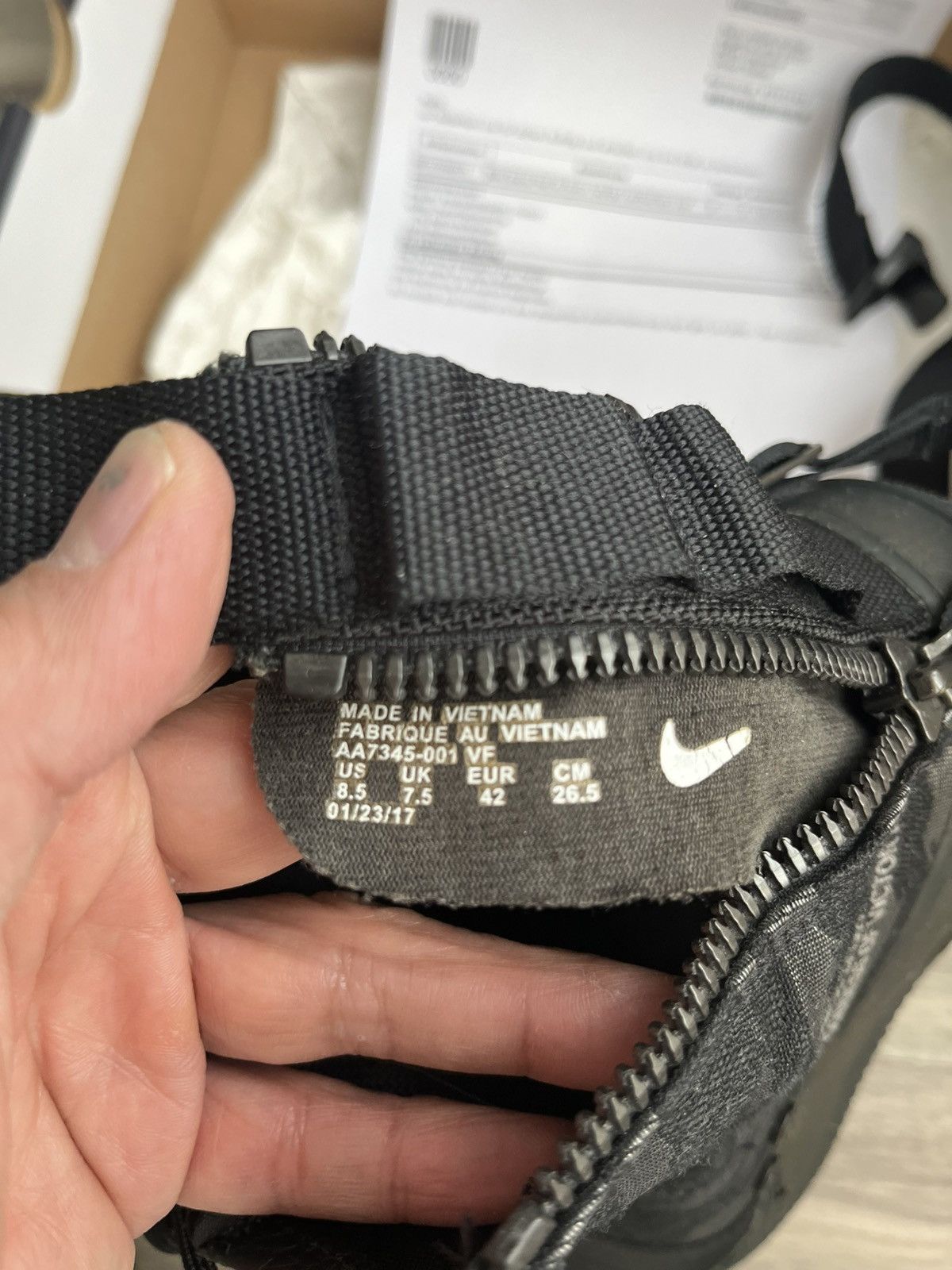 Nike Nike sf-af1 mid black Size US 8.5 / EU 41-42 - 9 Thumbnail