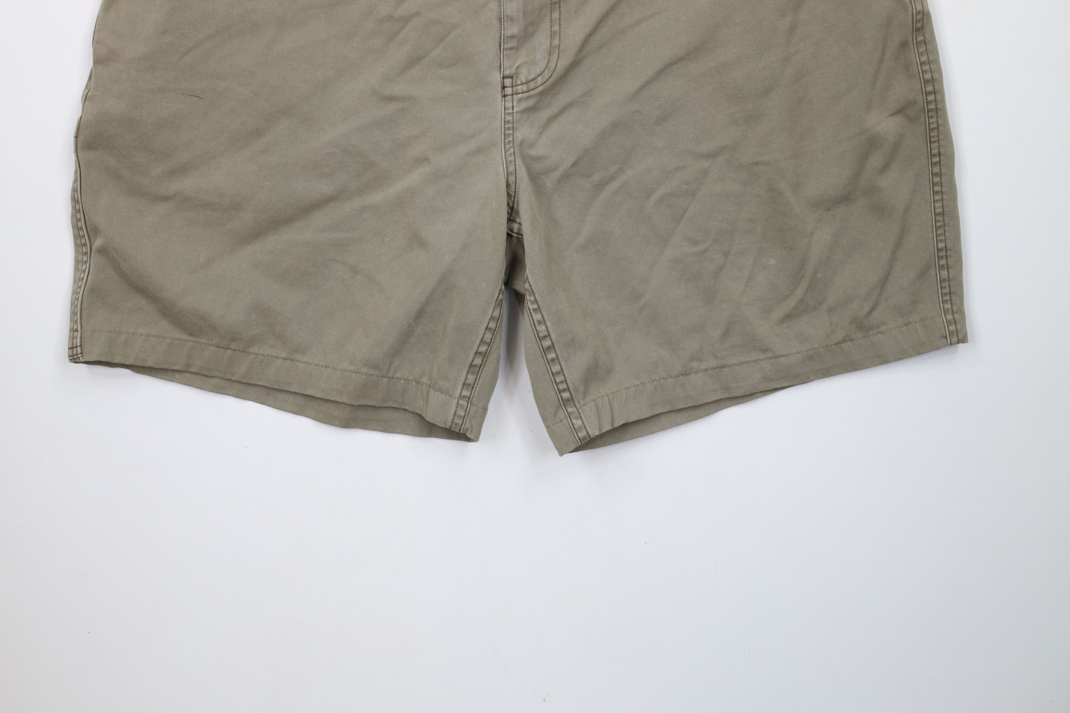 Ralph Lauren × Vintage Vintage 90s Ralph Lauren Above Knee Military Chino Shorts Size US 38 / EU 54 - 4 Thumbnail