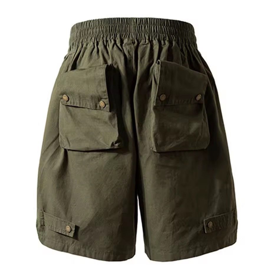 Designer Cargo Y2k Multi Pockets Techwear Streetwear Shorts Size US 32 / EU 48 - 3 Thumbnail