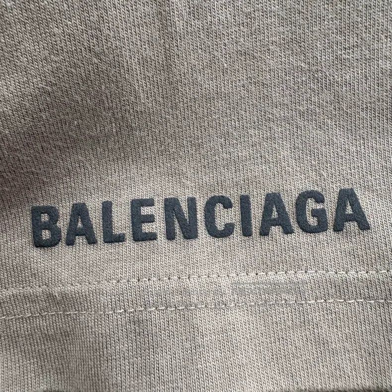 Balenciaga Balenciaga WFP Wheat Ear Pattern Brown Short Sleeve T-Shir Size US XS / EU 42 / 0 - 6 Thumbnail
