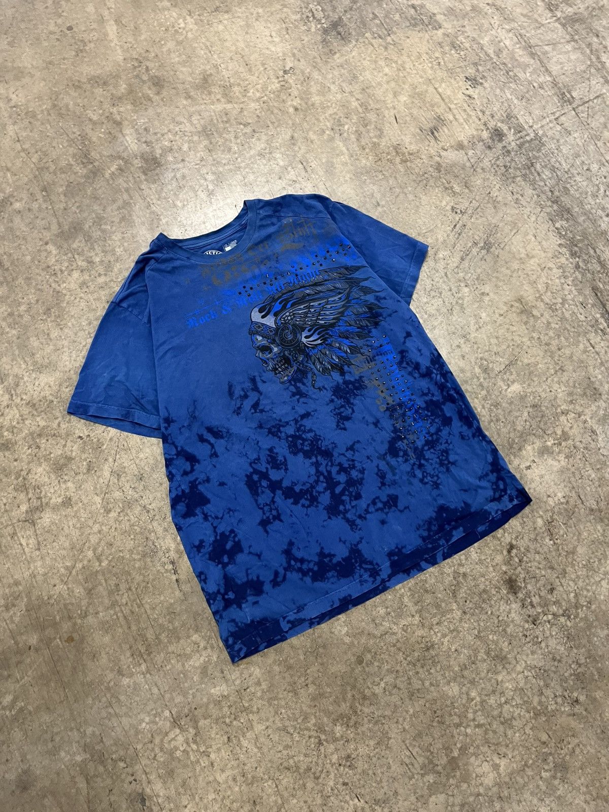 Affliction × Vintage Affliction grunge tee shirt hype rare skater opium Size US XXL / EU 58 / 5 - 2 Thumbnail