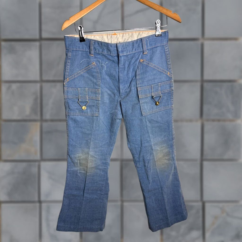 Sears Sears Jeans Blue 70's USA Made Womens Size 32 Denim Inseam 25 Inseam 25"} Size 30" / US 8 / IT 44 - 1 Thumbnail