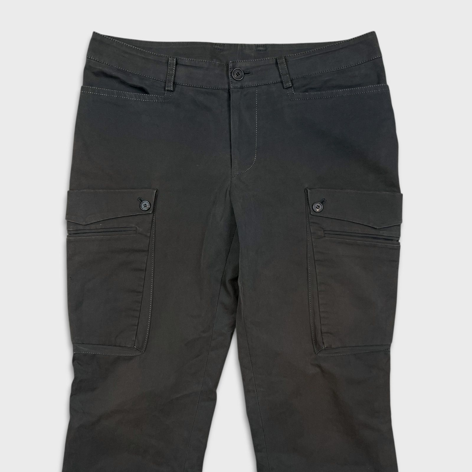 Wooyoungmi Wooyoungmi Pants 32x36 Slim Straight Casual Cargo Trouser Size US 32 / EU 48 - 2 Thumbnail