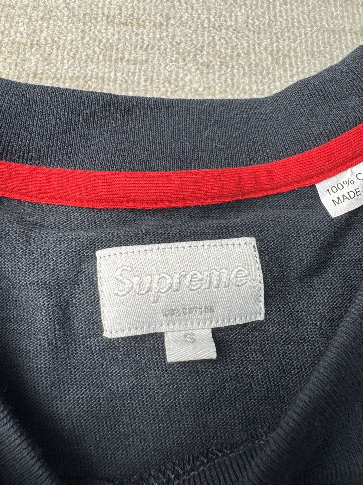 Supreme Notre dame ls tee Size US S / EU 44-46 / 1 - 4 Thumbnail