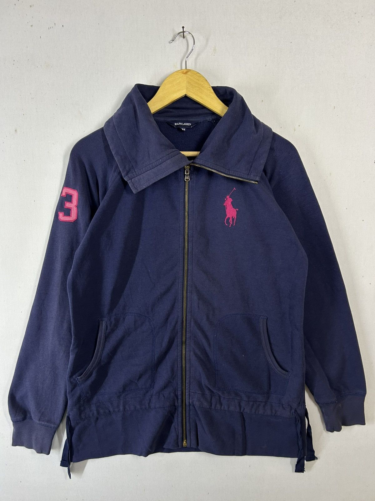 Polo Ralph Lauren × Ralph Lauren Polo Ralph Lauren Turtleneck hoodie zipper Size M / US 6-8 / IT 42-44 - 2 Thumbnail