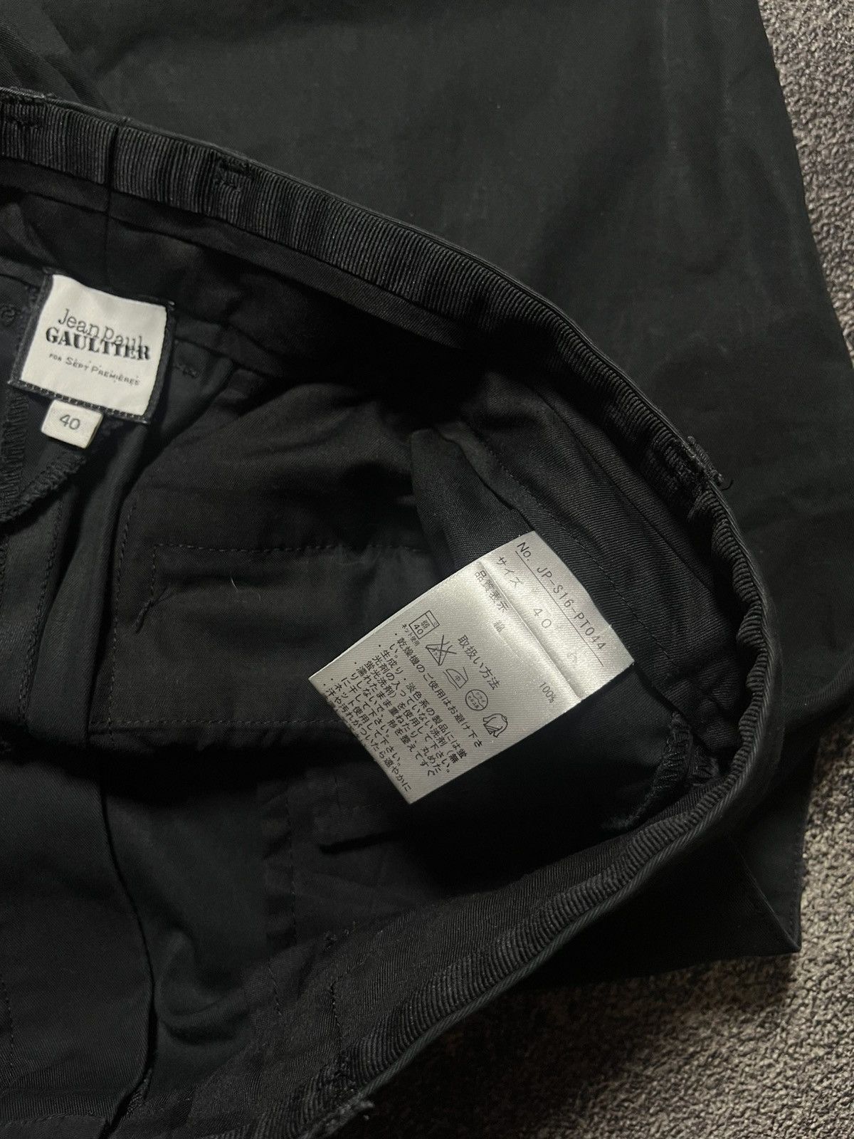 Jean Paul Gaultier Jean paul gaultier for sept premieres cuff pants Size 28" / US 6 / IT 42 - 9 Thumbnail