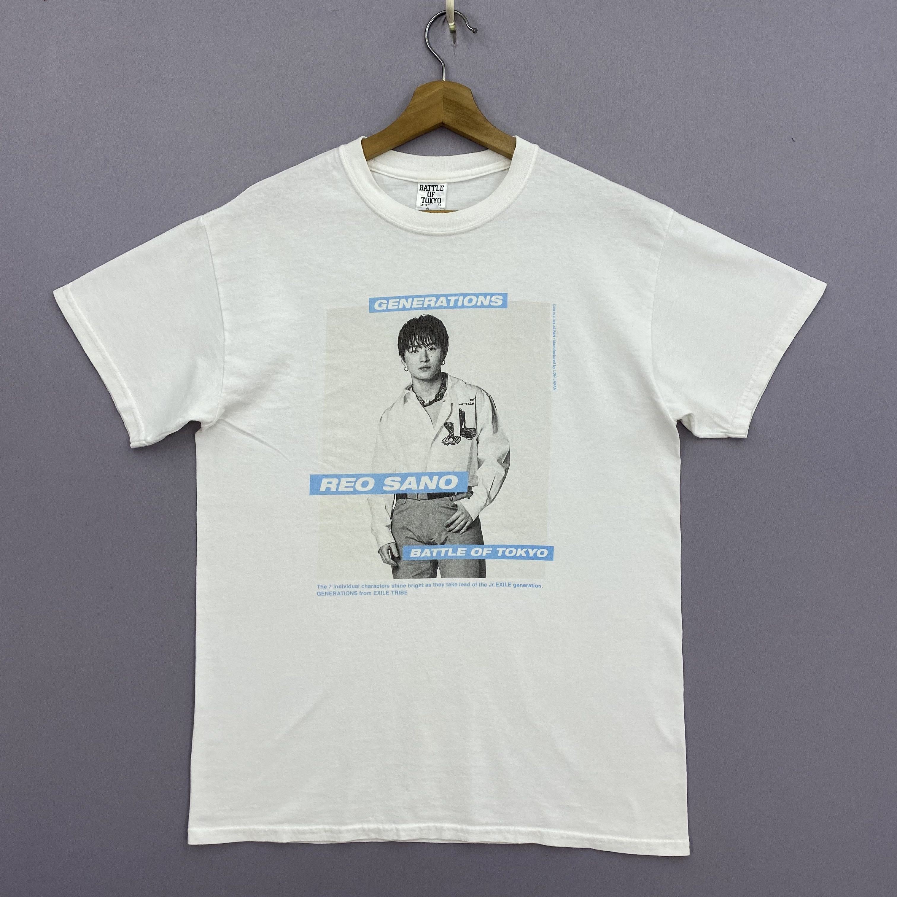 Band Tees × Japanese Brand × Vintage Vintage Generation J-Pop Band T-Shirt Masato Reo Sano Tees Size US M / EU 48-50 / 2 - 2 Thumbnail