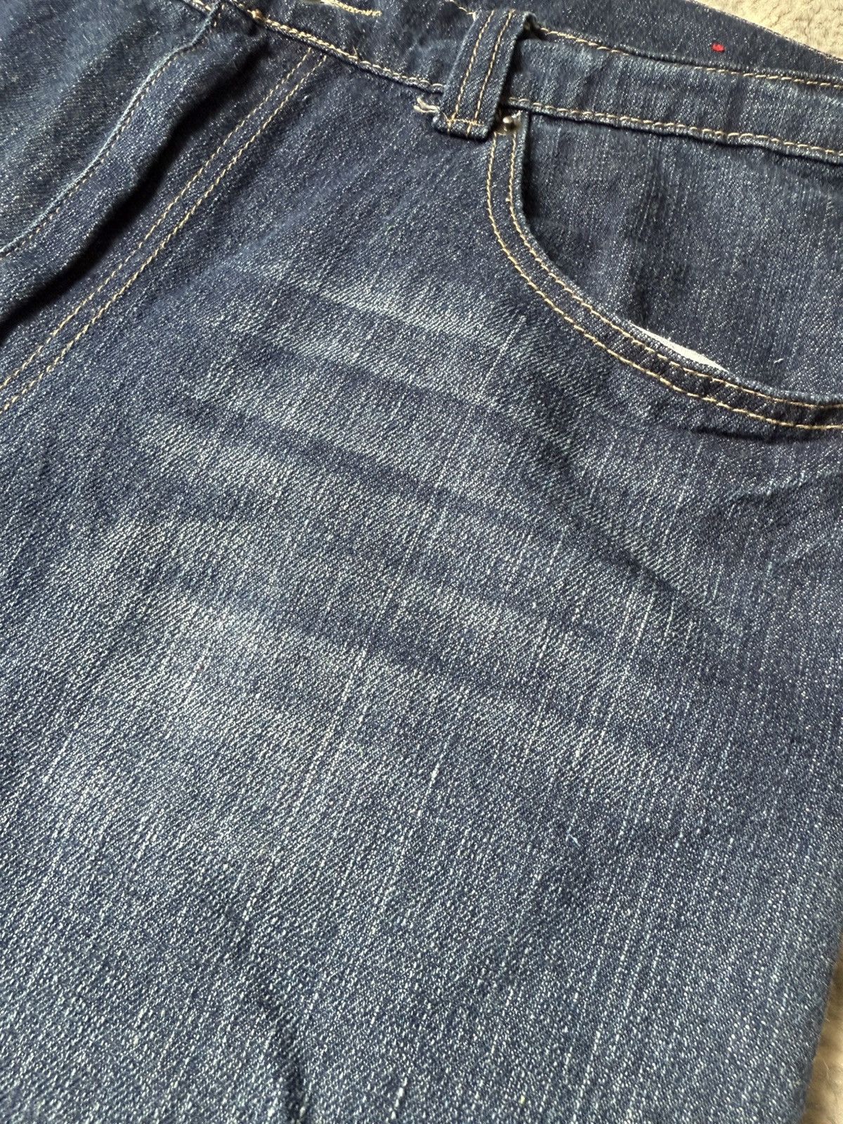 Japanese Brand × Vintage Y2K Faded Jorts Size US 38 / EU 54 - 3 Thumbnail