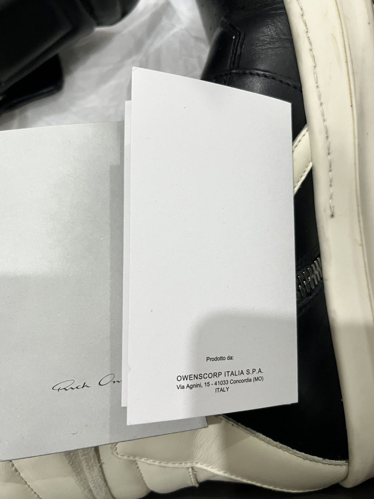 Rick Owens Black Milk Geobasket Size US 8 / EU 41 - 9 Thumbnail