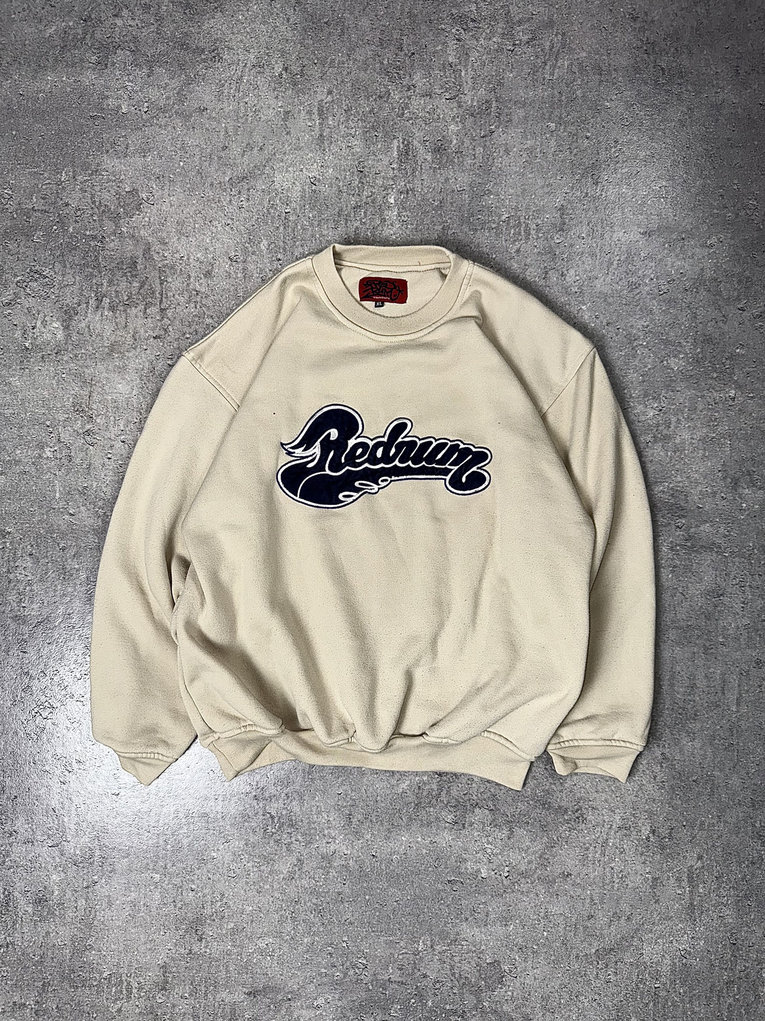 Japanese Brand Redrum Vintage streetwear 90s boxy crewneck Size US XL / EU 56 / 4 - 1 Thumbnail