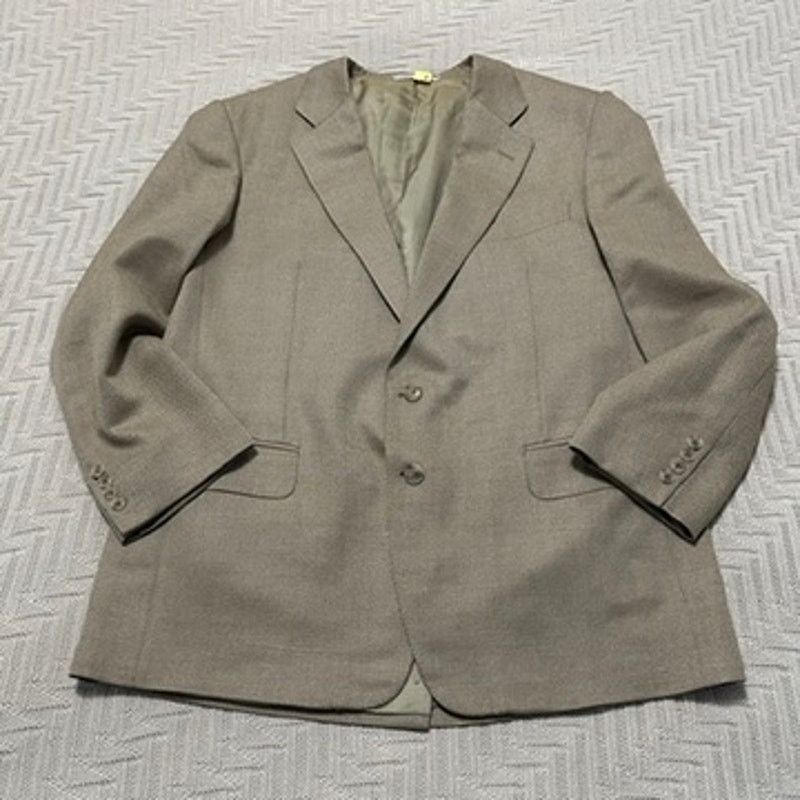 Dunhill tan two button blazer size 46R