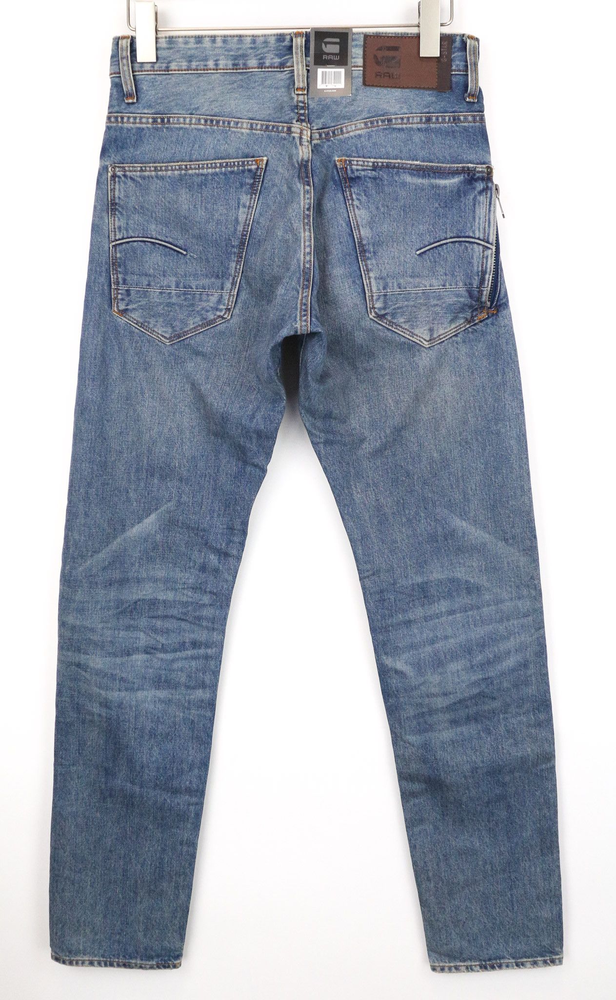 G-Star STEAN W29/L34 Washed Blue Cotton Jeans 74803 Size US 29 - 2 Thumbnail